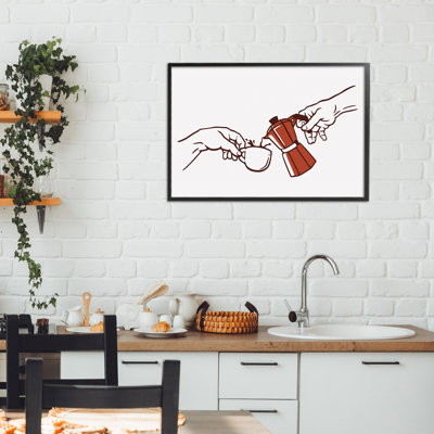 Giclée parodique classique, création de Coffee, par Tobe Fonseca