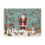 «Woodland Christmas VI» par Anne Tavoletti, reproduction sur toile-966272655