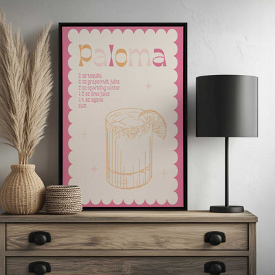 Paloma Cocktail By Garima Dhawan Art Print