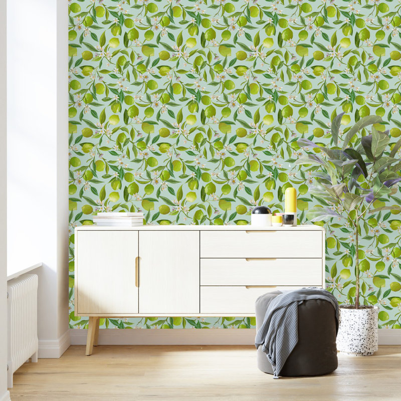 Carreau de papier peint l 25 po, L 2,08 pi x L 10,42 pi