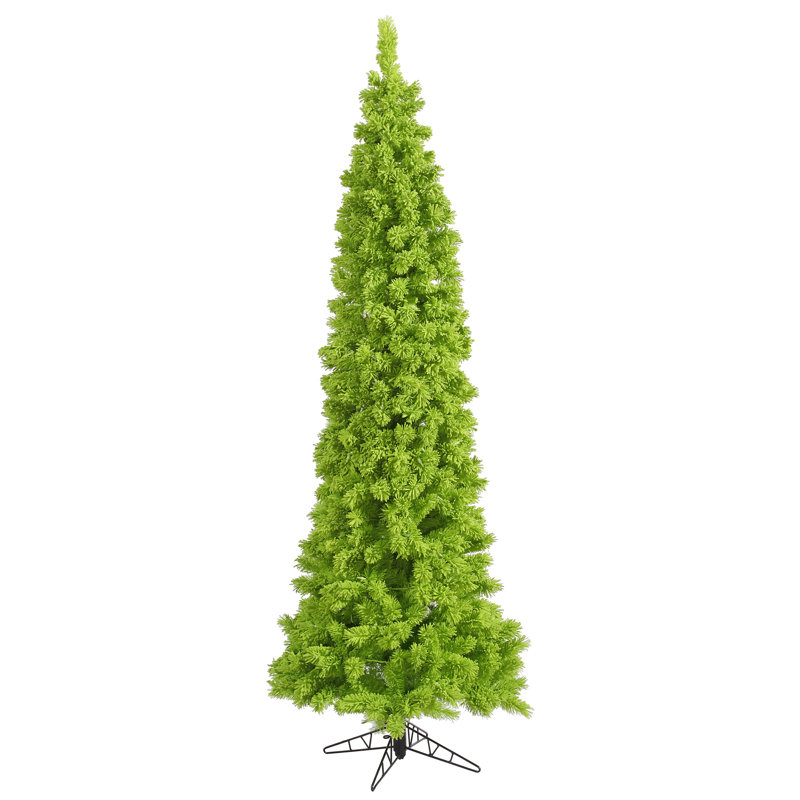 Sapin de Noël artificiel en flocage avec socle, H 5,5 pi