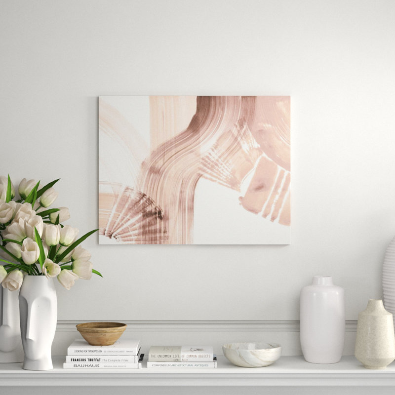Flowing Emotions III Painting by Elle Youngstrom, Image Brush Gel, 40" H x 52" W 
