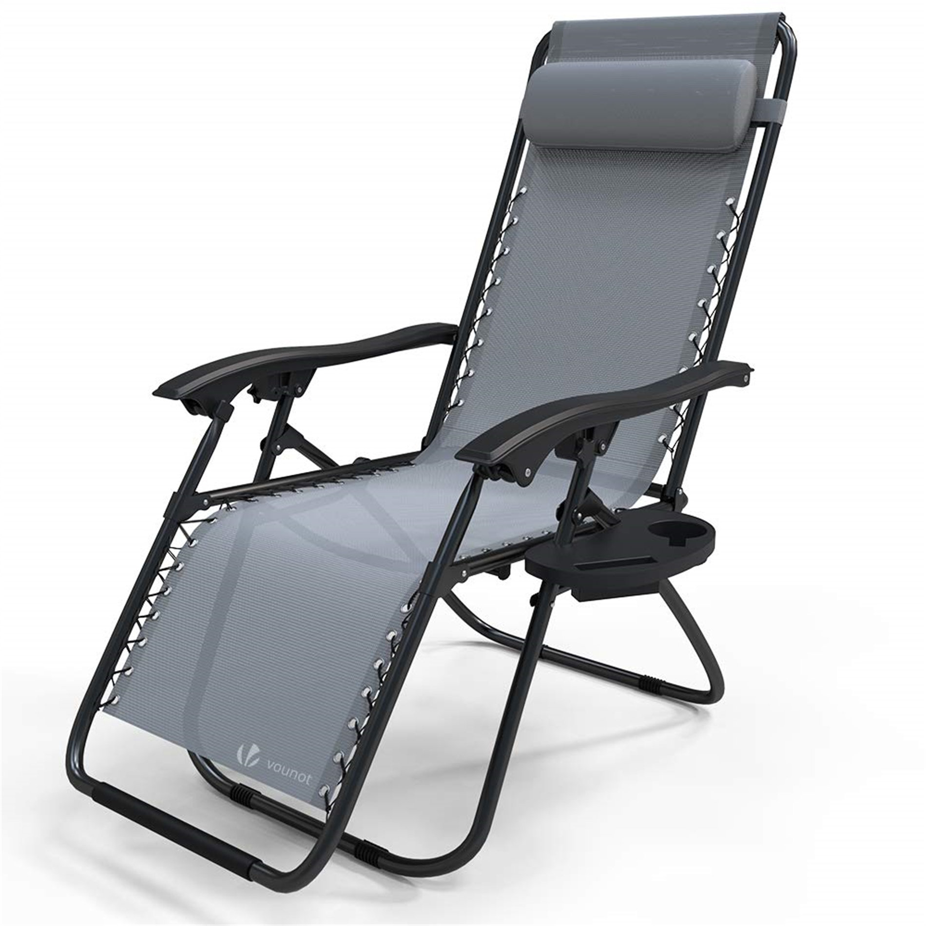 Zero gravity black relaxing deals garden chair