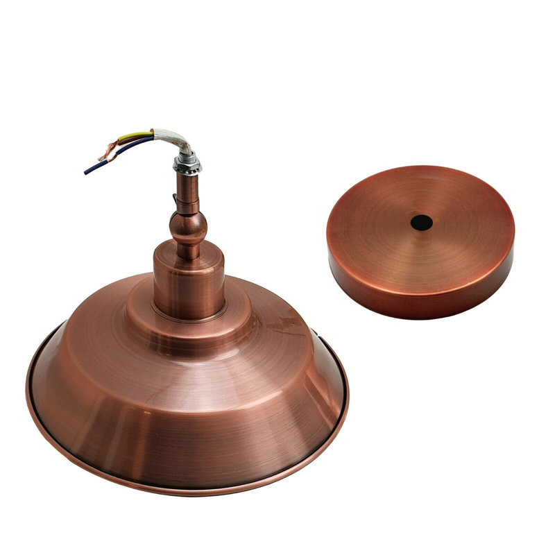 Bolduc Semi Flush Mount, Copper