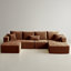 Canapé modulaire rembourré 4 pièces Kapellen-119320231-119694764