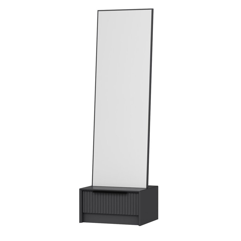 Table de maquillage, Noir, Gris