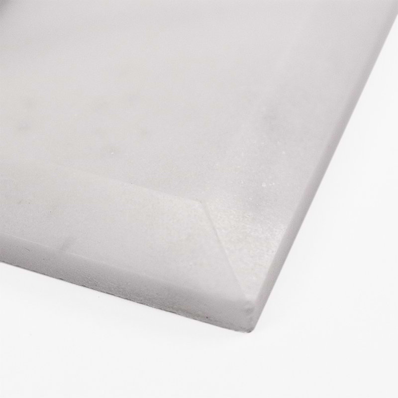 Calacatta 4x8 Beveled Hexagon Polished Marble Tile