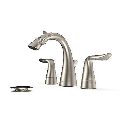 Robinet de fontaine de salle de bain espacé Nasoni avec ensemble de drain et filtre