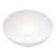 Lavabo de salle de bain vasque rond en céramique 16 po x 16 po