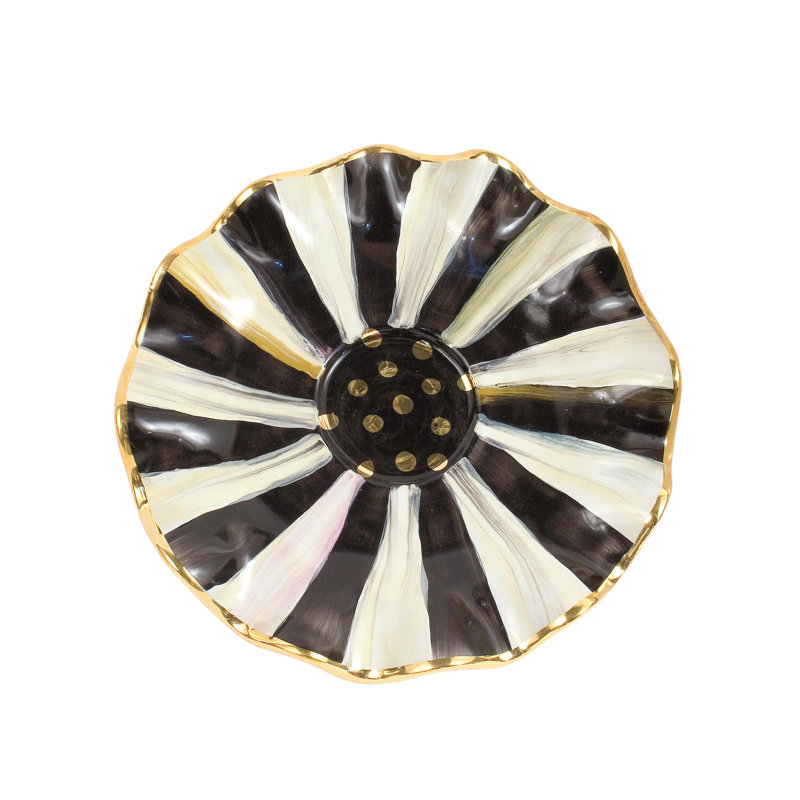 Courtly Check® Ceramic Saucer