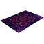 Tapis noir / rose / rouge sur mesure 9 pi 10 po x 13 pi 6 po Overyed