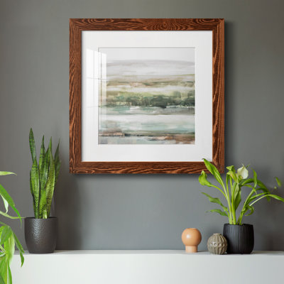 «Early Fall Flowers II», reproduction encadrée de qualité supérieure - prête à être accrochée