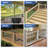 25 Pack Deck Railing 26" Deck Balusters for Deck Systems (1.5mm Thick)