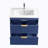 Maja 24'' Single Bathroom Vanity with Ceramic Top