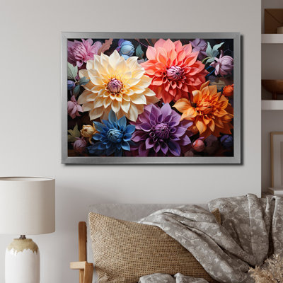 Dahlia Dreams II sur impression sur toile