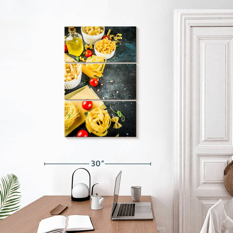 Yarlin Various Italian Pasta, 32" H x 20" W