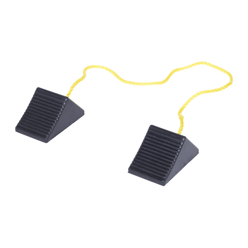 Molded Rubber Wheel Chock