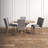 Deane 6 - Person Pedestal Dining Set-178663