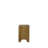 Garcia Light Aspen Brown Nightstand W/LED