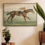 Équitation rétro II, reproduction d'art sur toile-92469905-92469907