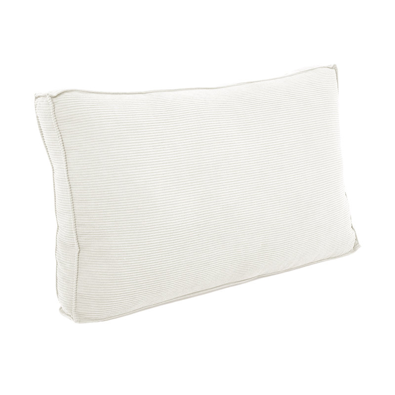 Cotton Backrest Cushion, Rectangle 53cmH x 80cmW, Grey