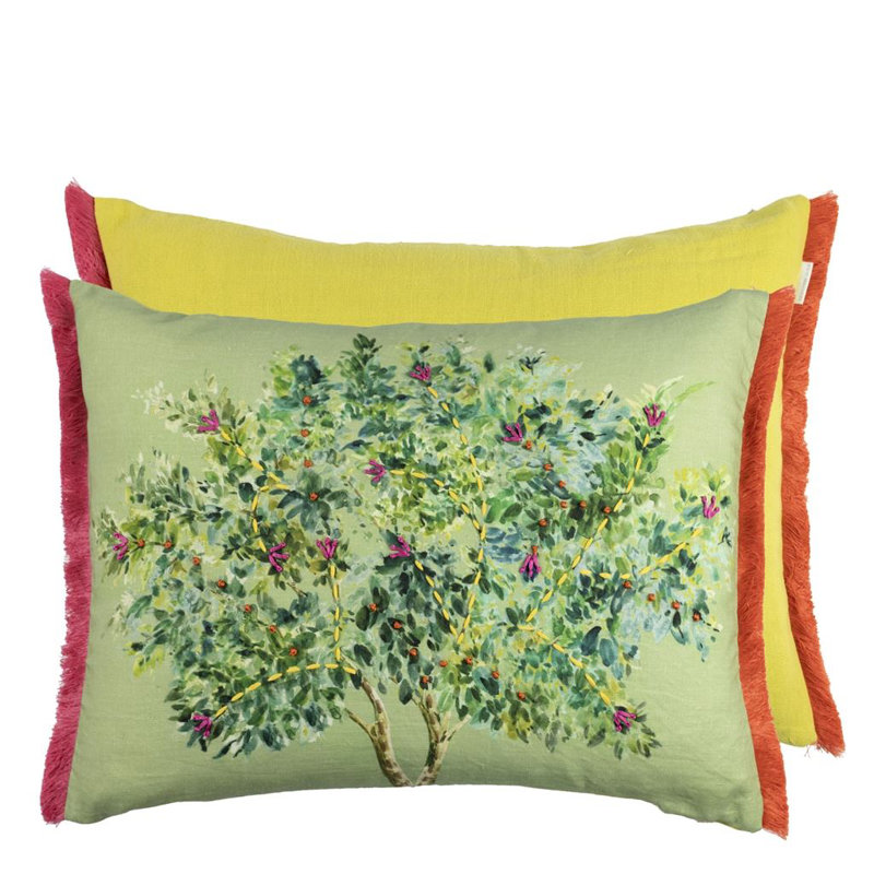 Bosquet Sauvage Forest Decorative Pillow