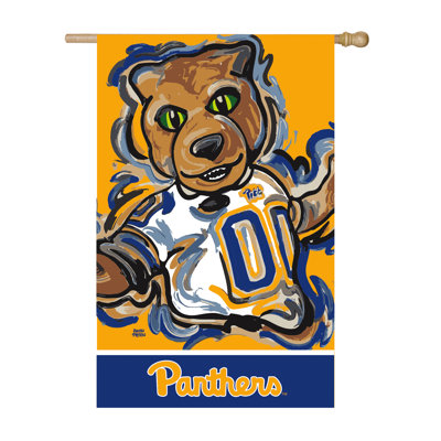 Double Sided 28'' H x 12.5'' W Polyester Garden Flag