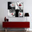 Red Lips Pop - reproduction sur toile tendue-866768249