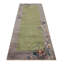 Rug & Kilim’S Chinese Art Deco Runner Rug In Green With Colorful Floral Patterns-1885151728