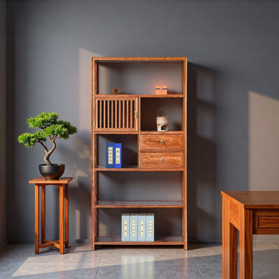 New Chinese Classic Minimalist Style Bookcase
