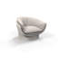 Luna - Lounge Chair - Black - Glad Moon Upholstery-1625824962