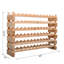 Porte-bouteilles de vin empilable, tablettes de rangement modulaires-1427173158