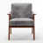 Grey Microfiber/Microsuede