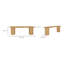 Povera Solid Wood Bench-2126287039