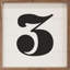 Square Classic Number Three