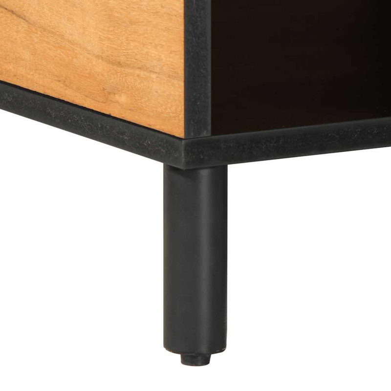 Coffee Table with Storage, Brown Oak 