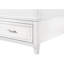 Lit de rangement blanc très grand X, tête de lit en bois massif et fabrication, style transitionnel, 88,2 po Profondeur, 49,29 de hauteur, 82,07 de largeur, 198,18 lb de profondeur