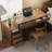 Walnut Rectangular Solid Wood desks-107506683