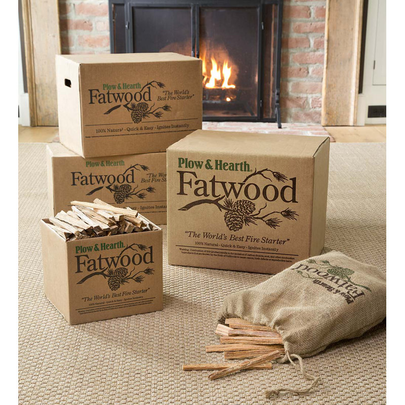Fatwood Fire Starter, 12 lbs