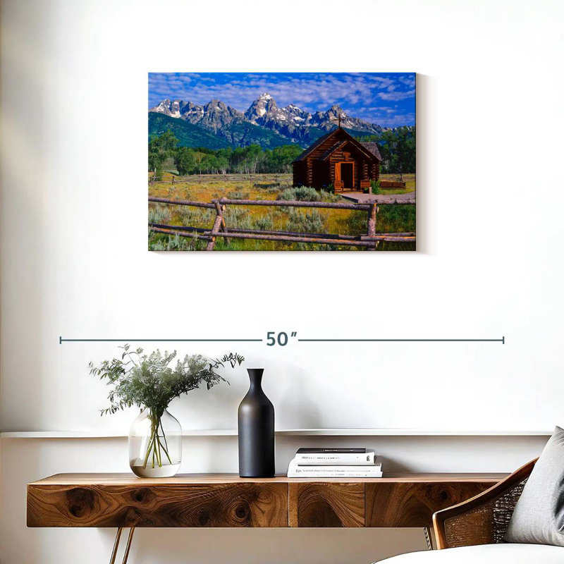 Chapelle en bois Adella Grand Teton, H 20 po x l 30 po