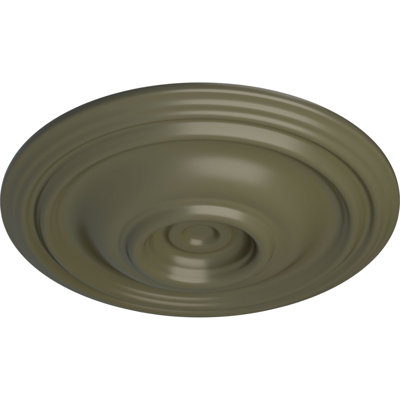 Médaillon de plafond traditionnel Endurathane, 14 3/4 po de diamètre x 1 3/4 po (convient aux auvents jusqu'à 4 po)
