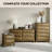 Claypoole 56" W Solid Wood 6-Drawer Double Dresser-465355874