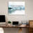 Artsy Quote "The line between love and hate is thin." By Anna B. Doe Gallery Wrapped Canvas-489885389