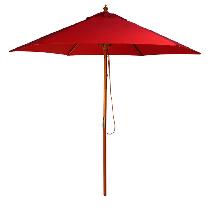 Sasha 635cm Market Parasol, Red