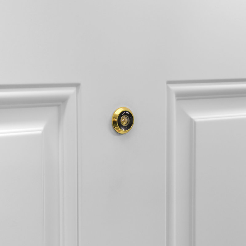 Viseur de porte à 160 degrés, 15/32 po, homologué UL, chromé (paquet simple)
