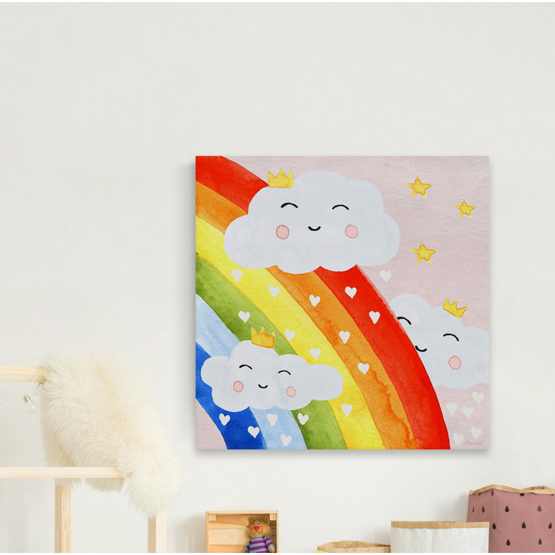 Mizpah Wrapped Canvas Print, 45cm H x 45cm W x 1.91cm D