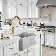 Pull Down Single Handle Kitchen Faucet with Accessories
