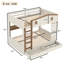 Lit superposé rustique en bois massif-125179360-125179350-125179349