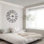 Horloge murale 23,6 po sans pile