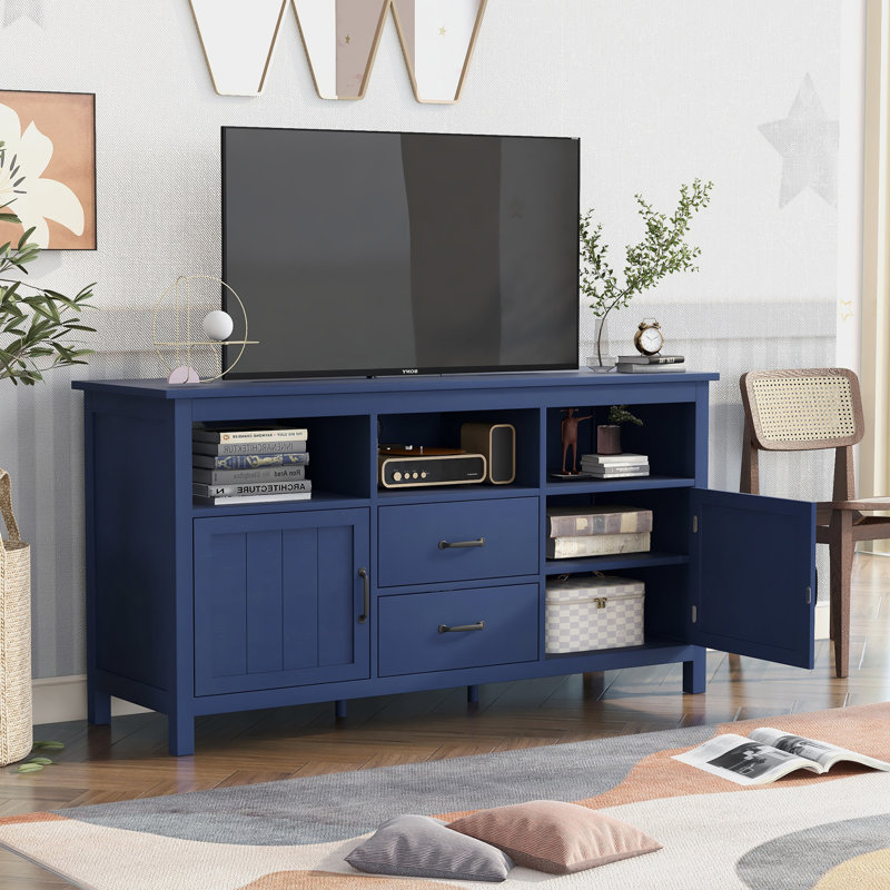 Gennadius 2 - Door Accent Cabinet, Navy